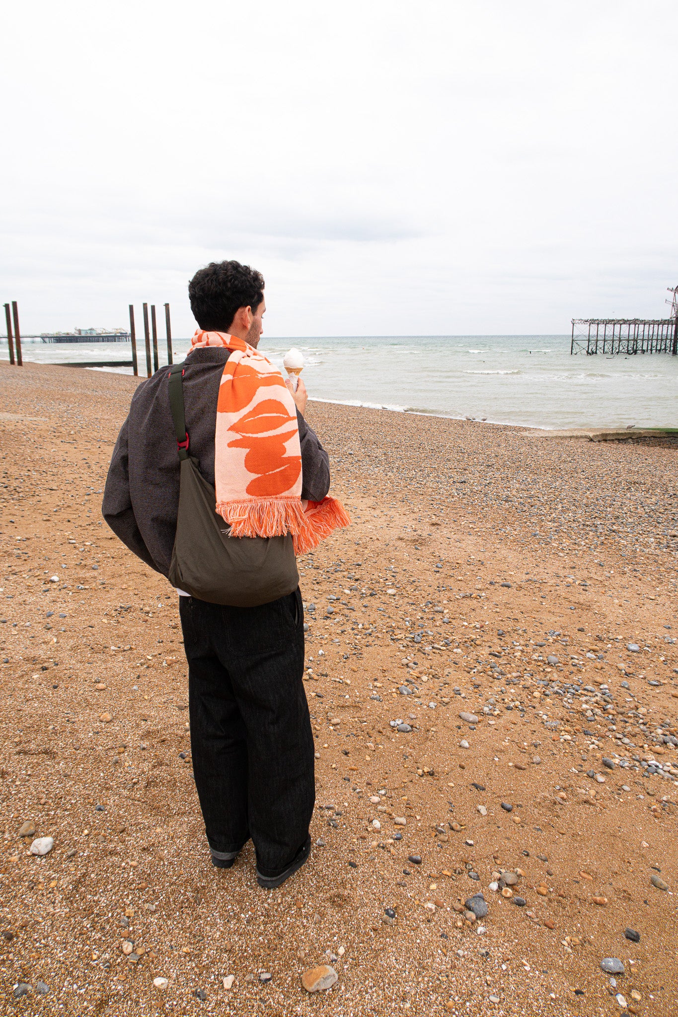 Muse Jacquard Knitted Scarf