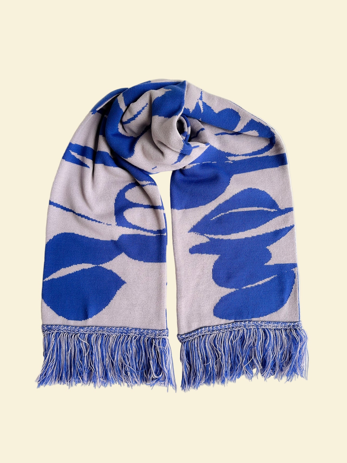 Muse Jacquard Knitted Scarf
