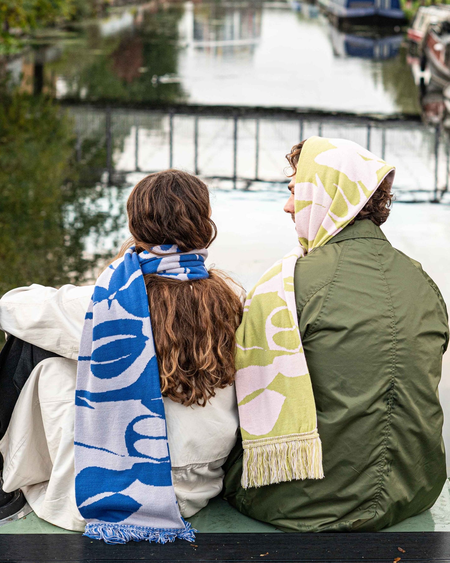 Muse Jacquard Knitted Scarf