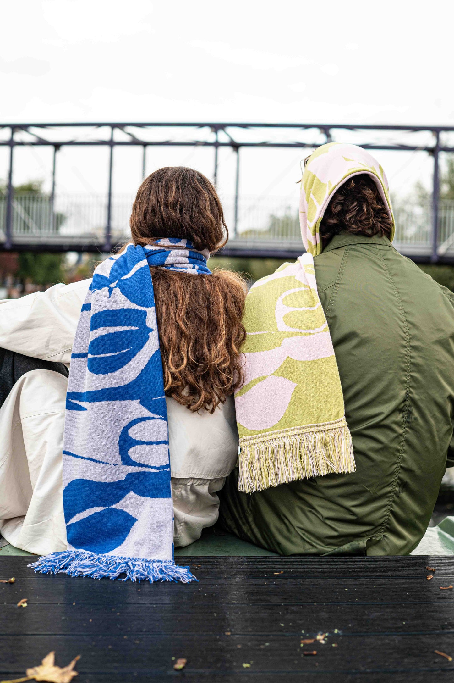 Muse Jacquard Knitted Scarf